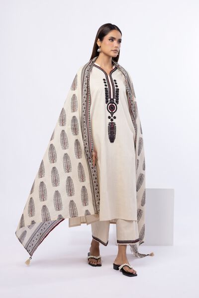 Printed | Slub Lawn | Dupatta | USD 20.00