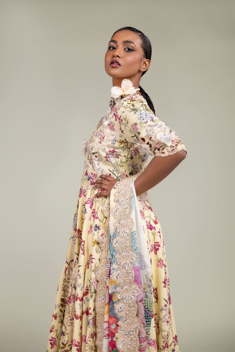 Raw Silk | Three Piece Suit | USD 180.00