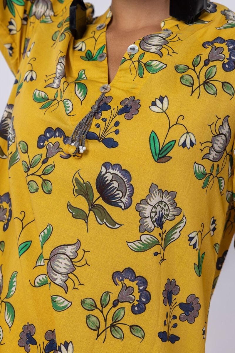 Printed | Cambric | Kurta | USD 6.00