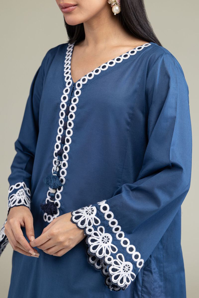 Embroidered | Cambric | Long Cambric Kurta | USD 35.00