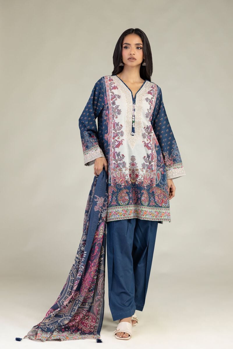 Embroidered | Textured Lawn | Tailored 3-Piece Lawn | USD 75.00