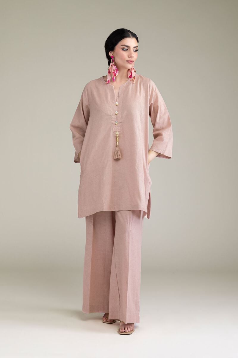 Dyed | Blended Linen | Solid Linen Kurta | USD 35.00