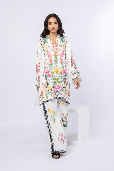 Printed | Viscose Crepe | Pants | USD 15.00