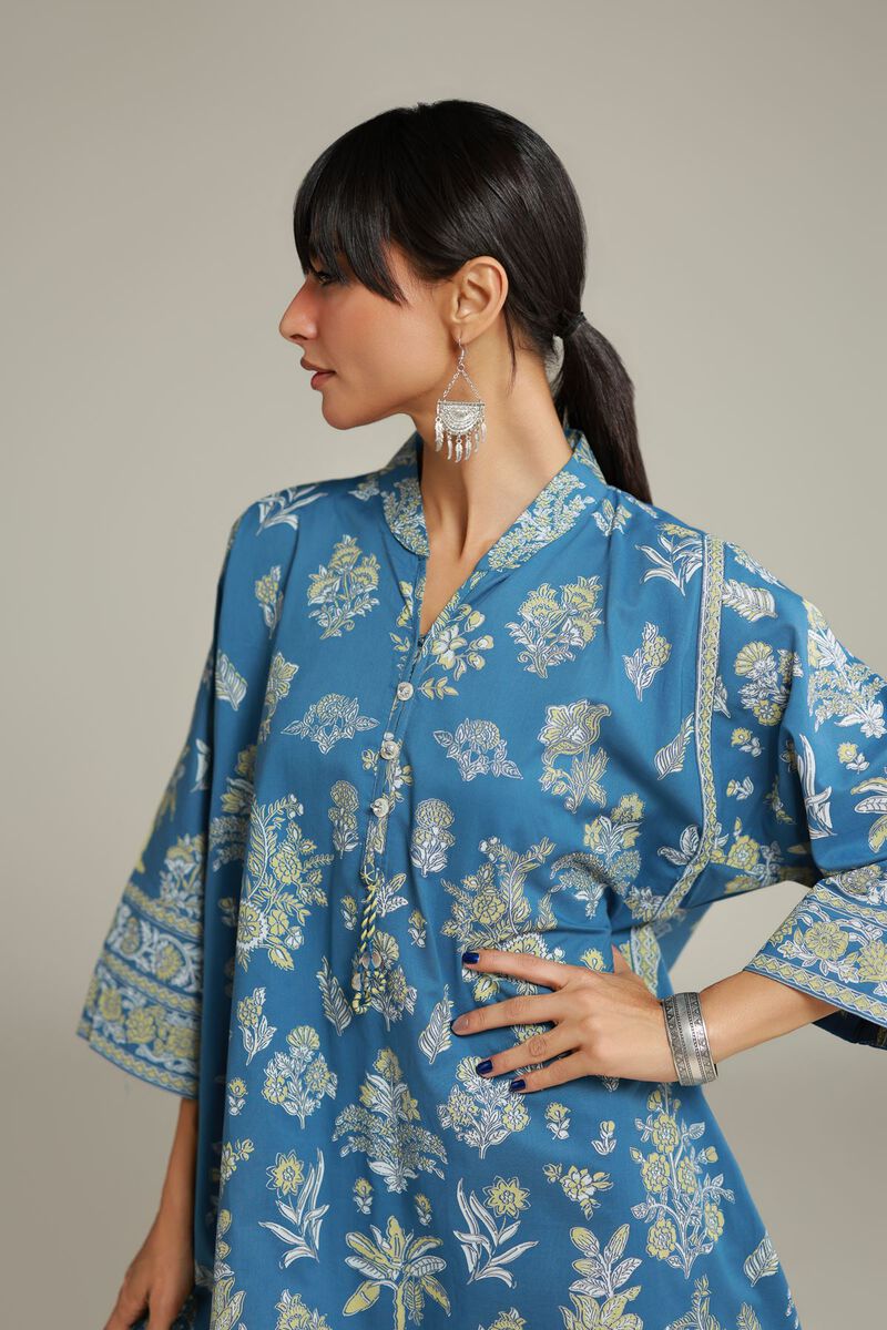Printed | Cambric | Floral Cambric Kurta | USD 35.00