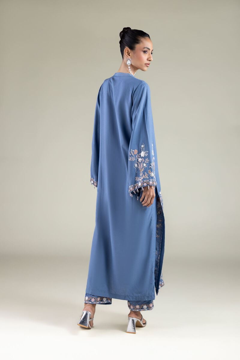 Embroidered | Raw Silk | Kurta | USD 65.00