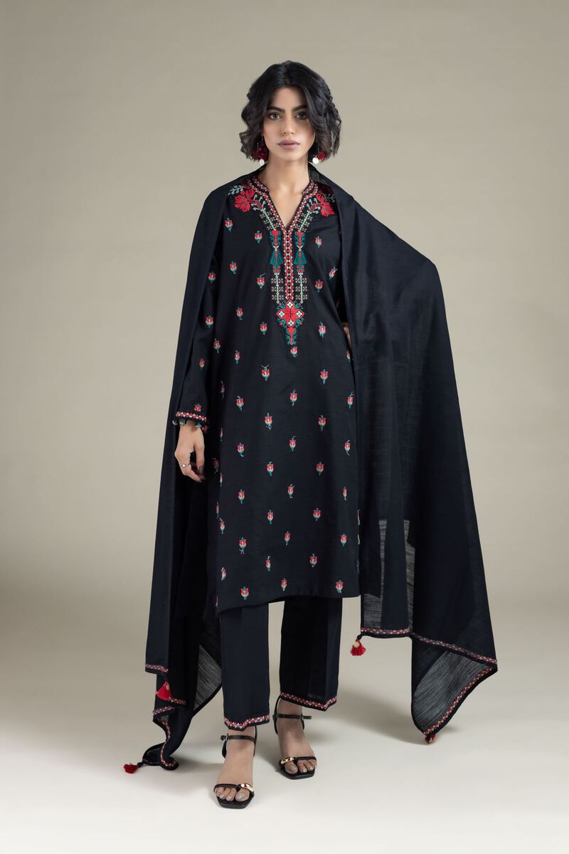 Embroidered | Textured Cotton | Dupatta | USD 15.00