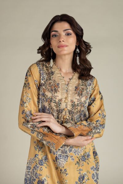 Printed | Jacquard | Tailored 2 Piece | Top and Bottom | USD 45.00