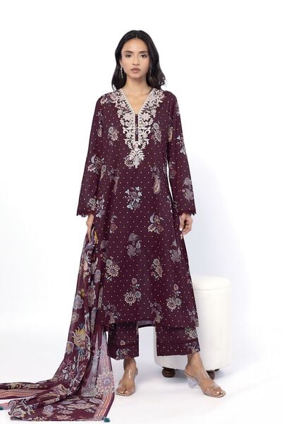 Embroidered | Lawn | Tailored 3 Piece | USD 25.00