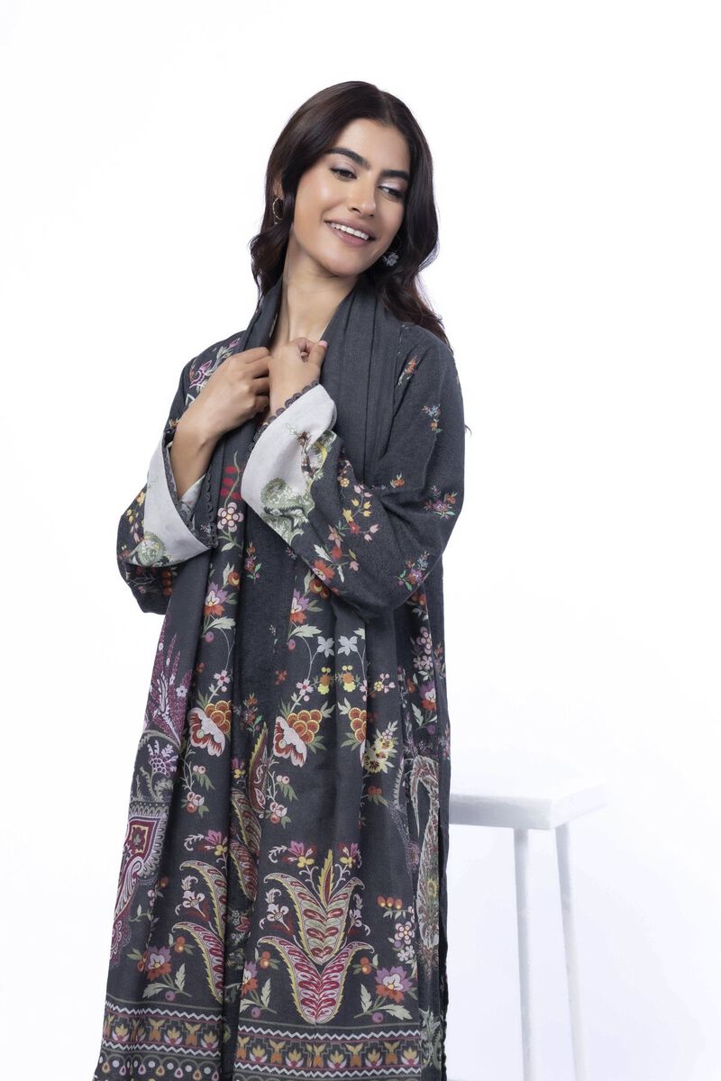 Printed | Karandi | Tailored 3 Piece | USD 50.00