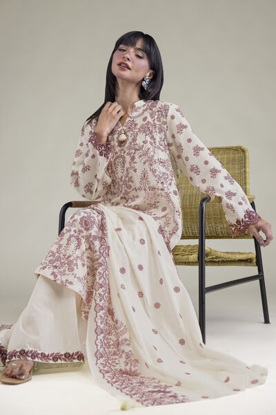 Embroidered | Lawn | Tailored 3-Piece Lawn | USD 70.00