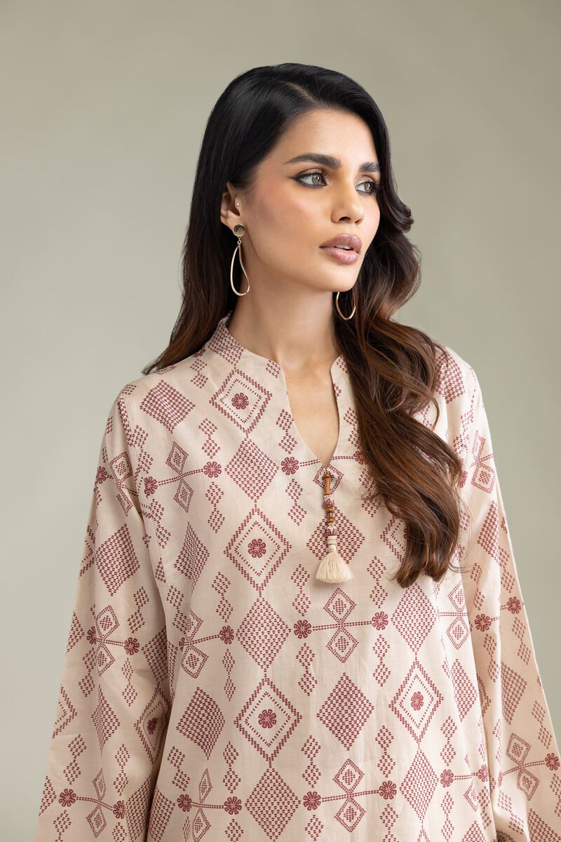 Printed | Cambric | Cambric Tailored 1-Piece | USD 30.00