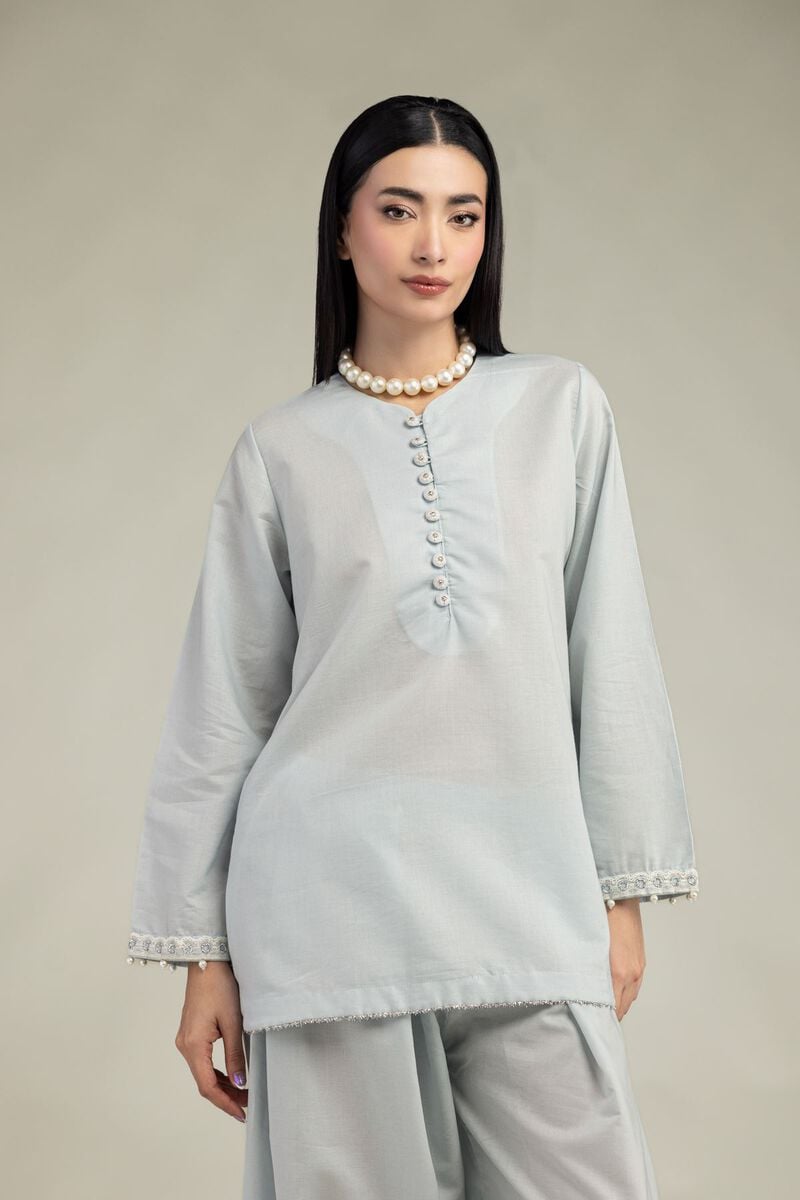 Embroidered | Mesuri | Short Mesuri Kurta | USD 35.00