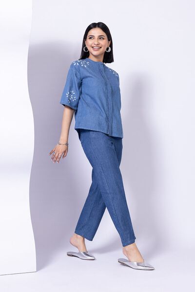 Dyed | Tencel Denim | Trousers | USD 7.50