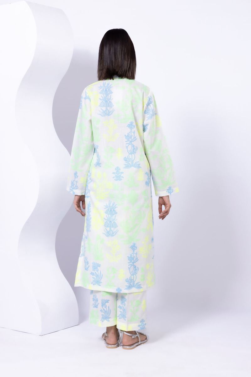 Printed | Crosshatch Poplin | Kurta | null