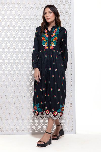 | Maxi Dress | Embroidered | USD 36.00