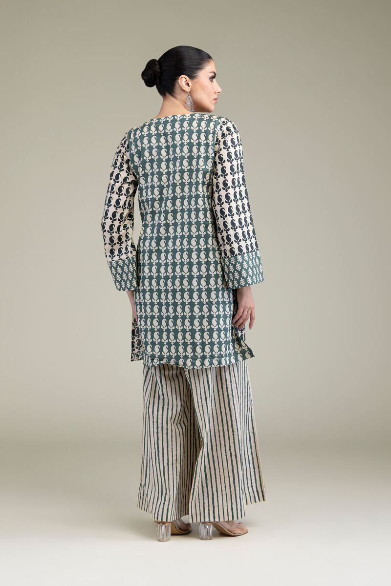 Printed | Cambric | Short V-Neck Kurta | USD 30.00