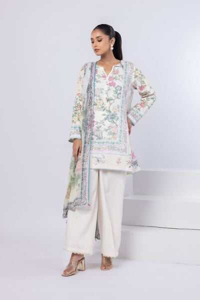 Printed | Dull Raw Silk | Kurta | USD 30.00
