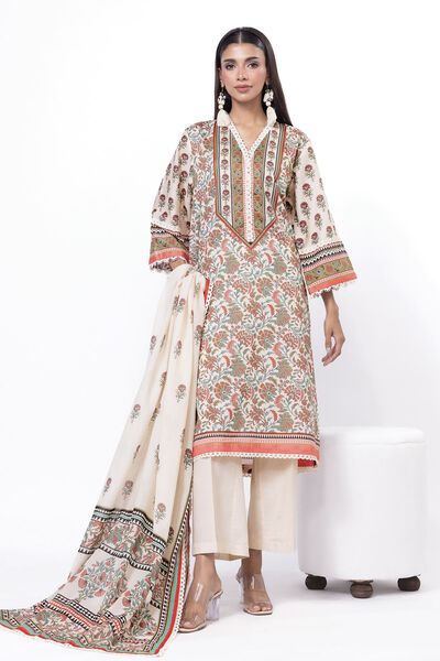 Printed | Lawn | Fabrics 3 Piece | USD 17.50