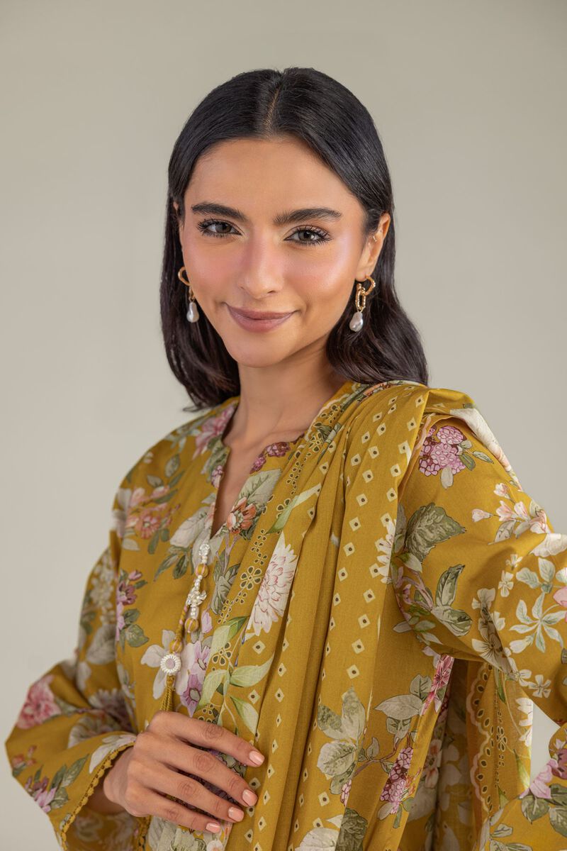 Printed | Lawn | Lawn Floral Dupatta | USD 30.00