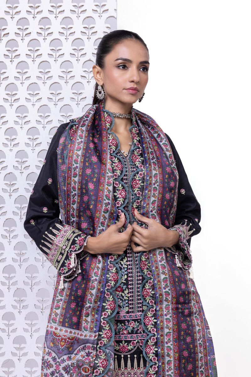 Embroidered | Polyester Net | Dupatta | null
