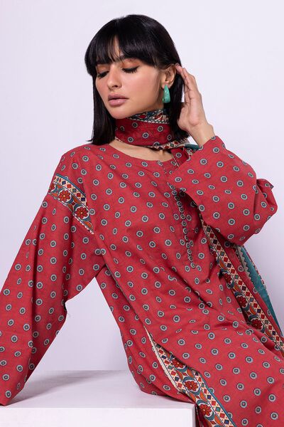 Fabrics 2 Piece, RED, hi-res