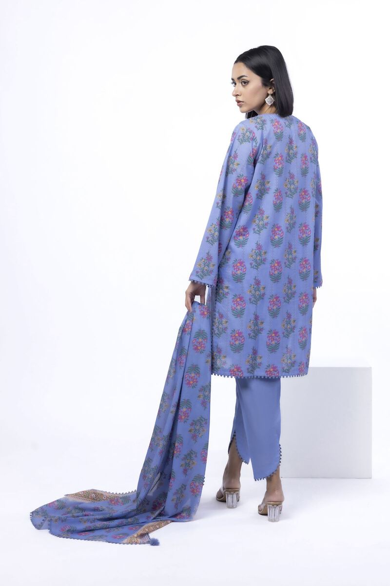 Printed | Cotton | Tailored 3 Piece | USD 22.50