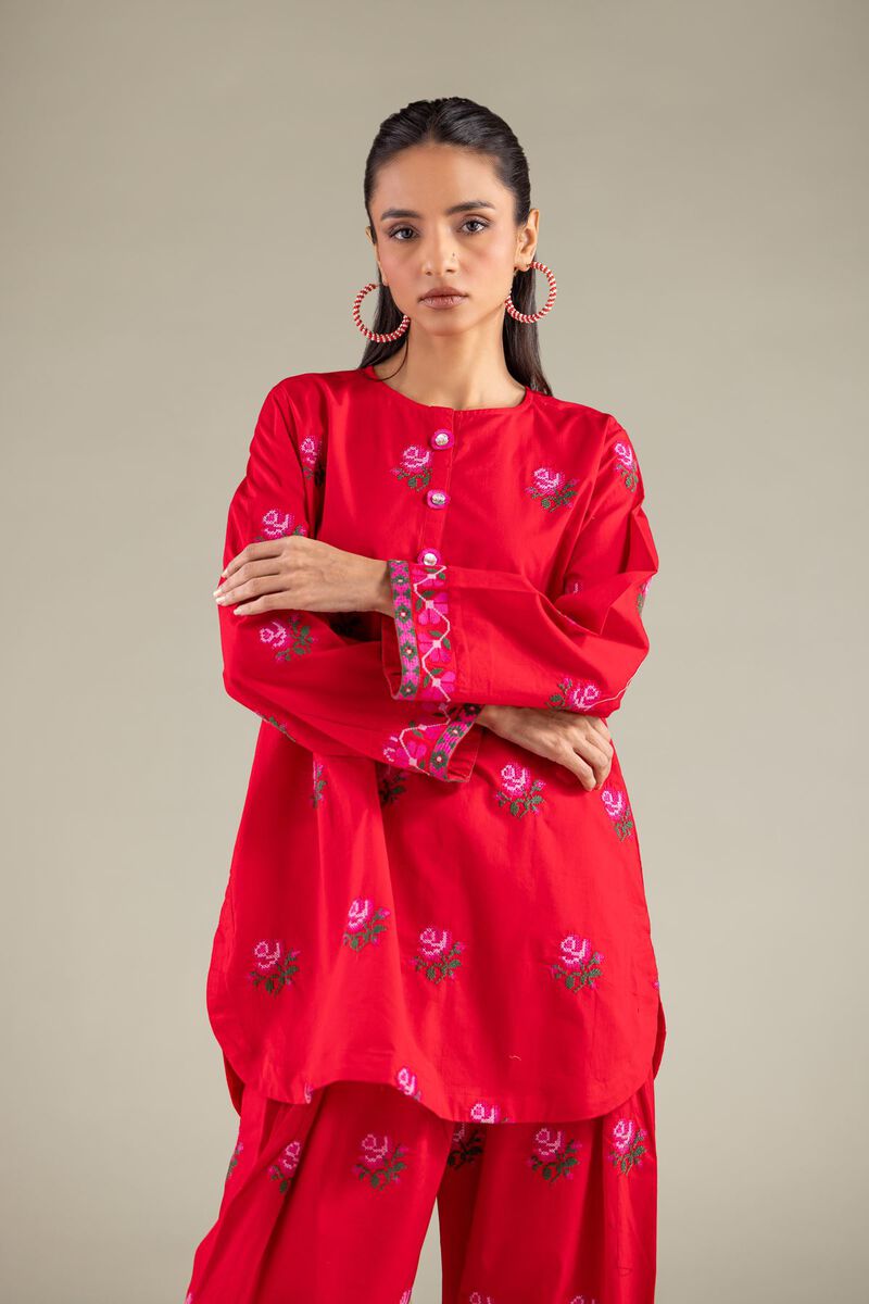 Embroidered | Cambric | Kurta | USD 40.00