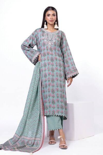 Embroidered | Lawn | Fabrics 3 Piece | USD 20.00