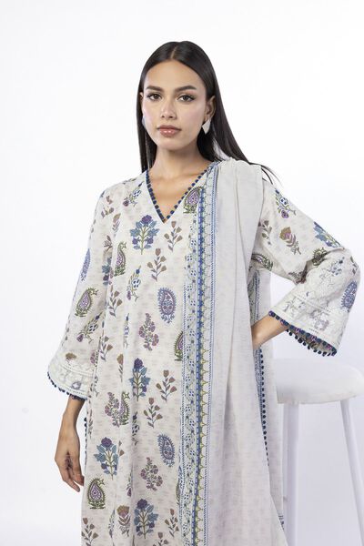 Embroidered | Lawn | Tailored 3 Piece | USD 30.00