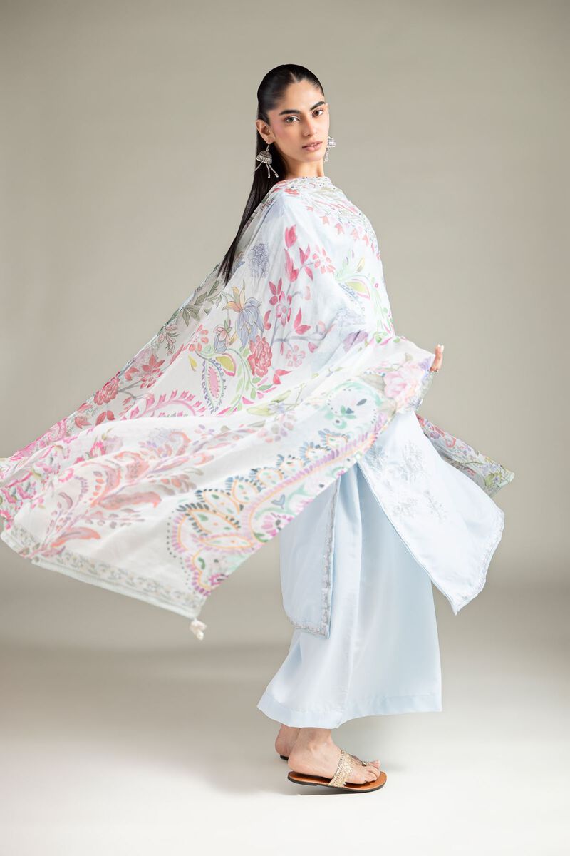 Embroidered | Chiffon | Dupatta | USD 25.00