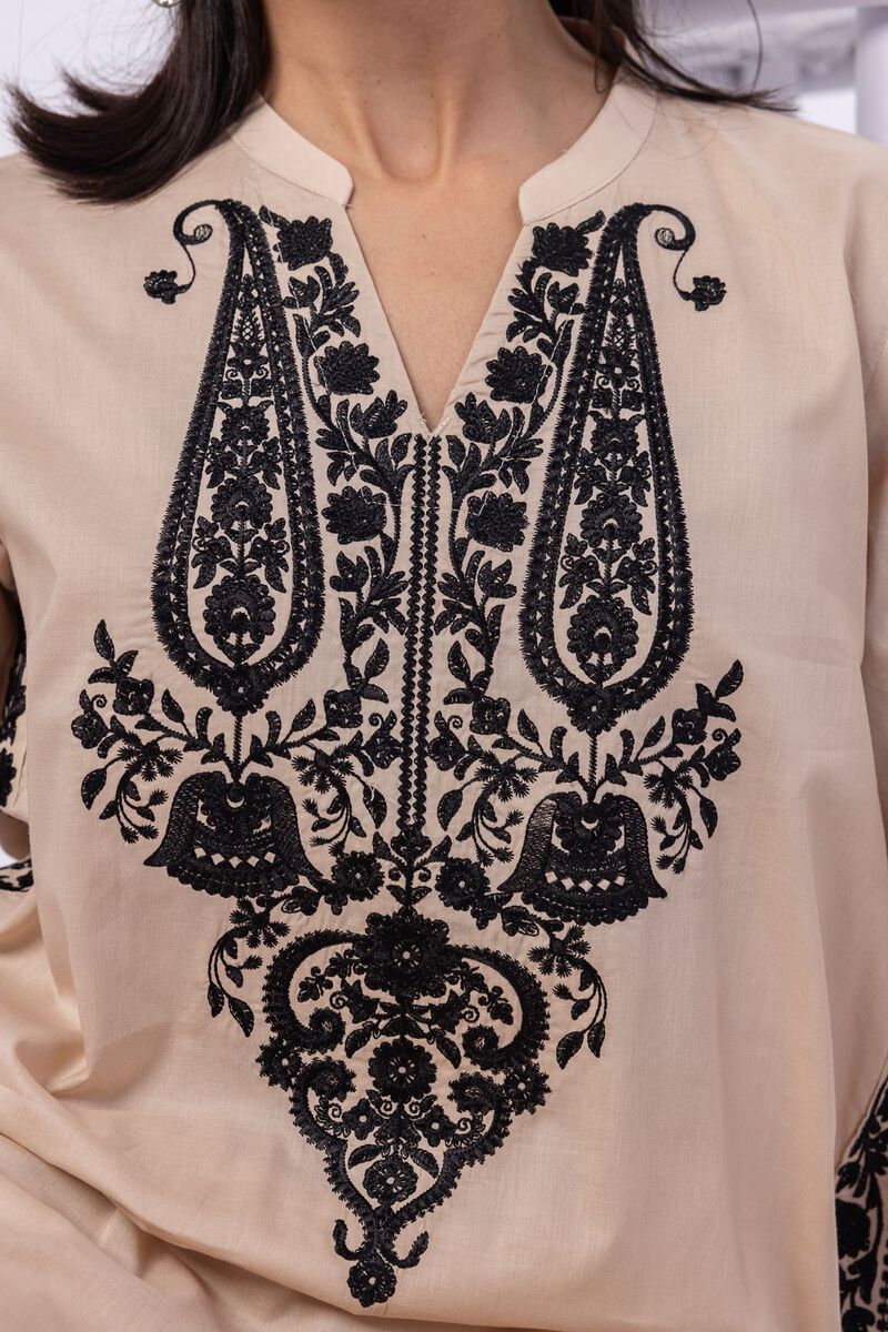 Embroidered | Cambric | Kurta | null