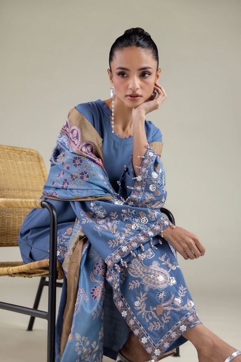 Embroidered | Polyester Silk | Dupatta | USD 30.00