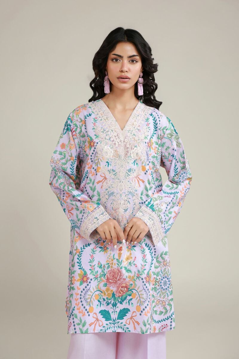 Printed | Jacquard | Printed Lawn Suit | USD 60.00