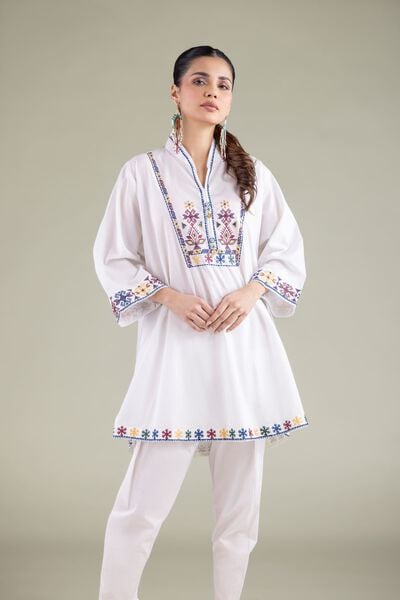 Embroidered | Cambric | Kurta | USD 40.00
