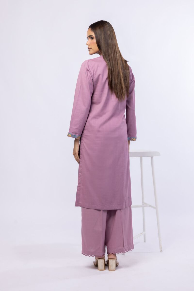 Embroidered | Crosshatch Poplin | Kurta | USD 17.50