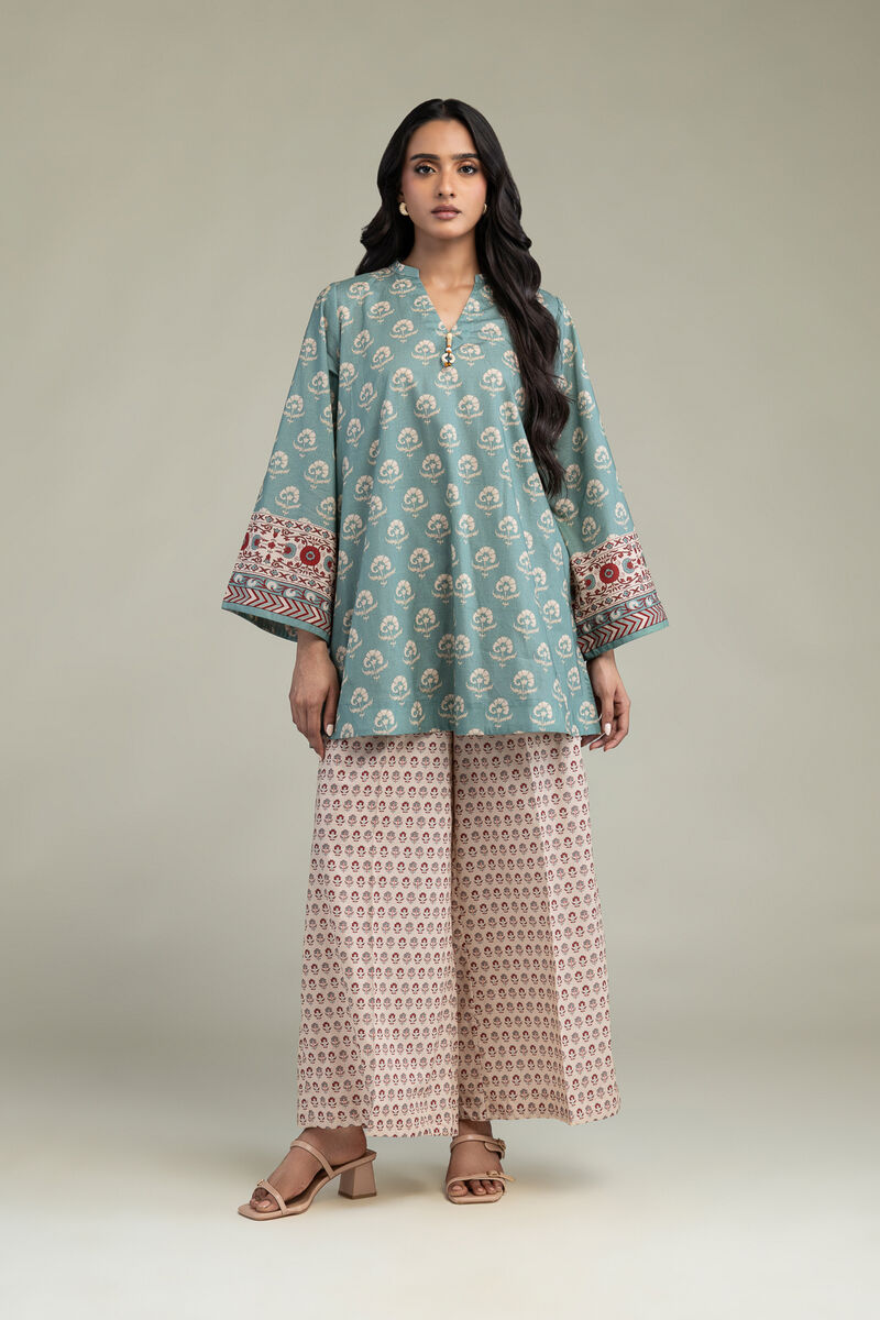 Printed | Cambric | Short Floral Kurta | USD 35.00