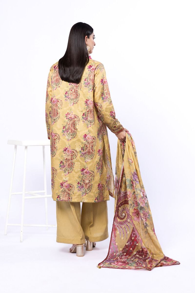 Printed | Jacquard | Tailored 3 Piece | USD 70.00