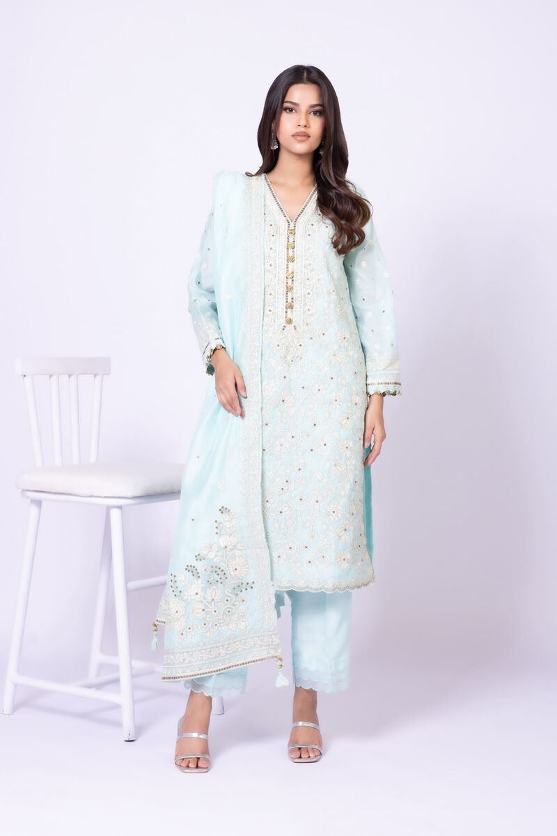 Embroidered | Viscose Polyester Net | Dupatta | USD 17.50