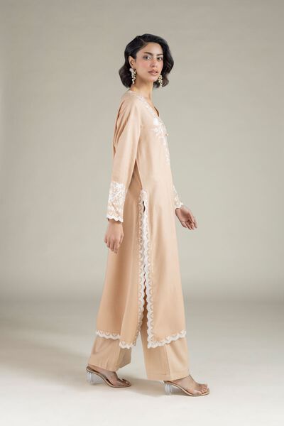 Dyed | Heavy Blended Viscose | Relaxed Solid Pants | USD 18.00