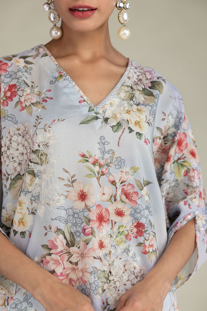 Embroidered | Blended Viscose | Long Embroidered Kurta | USD 55.00