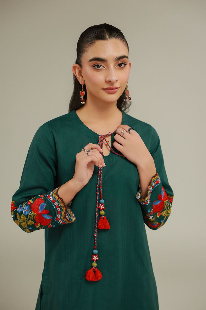 Embroidered | Cotton Dobby | Kurta | USD 40.00