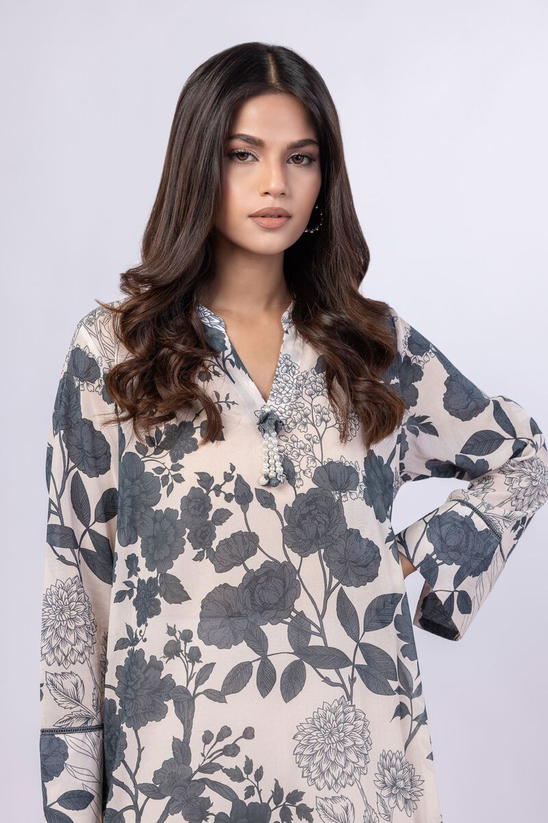 Printed | Swiss Voile | Kurta | USD 25.00