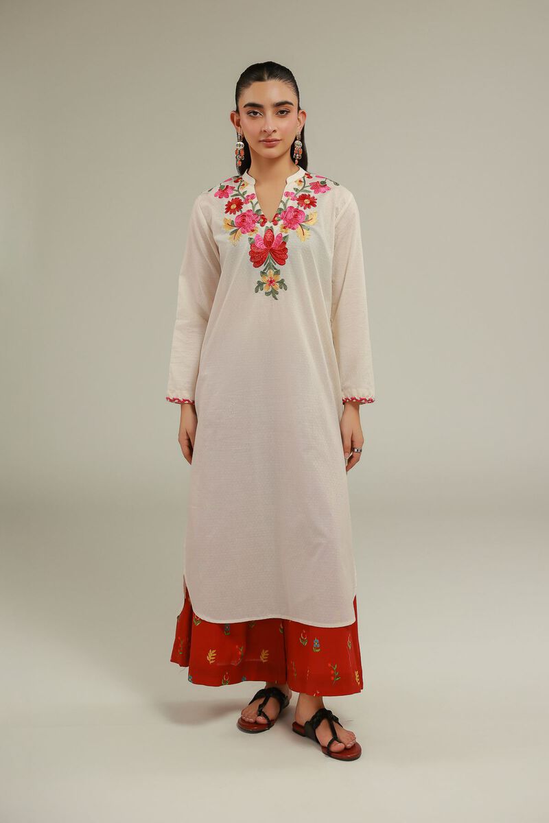 Embroidered | Cotton Dobby | Kurta | USD 35.00