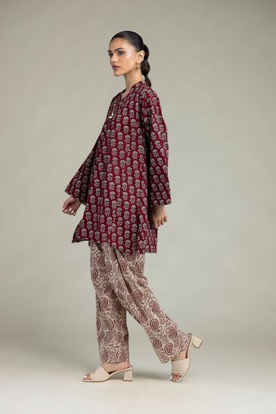 Printed | Cambric | Paisley Cambric Shalwar | USD 35.00