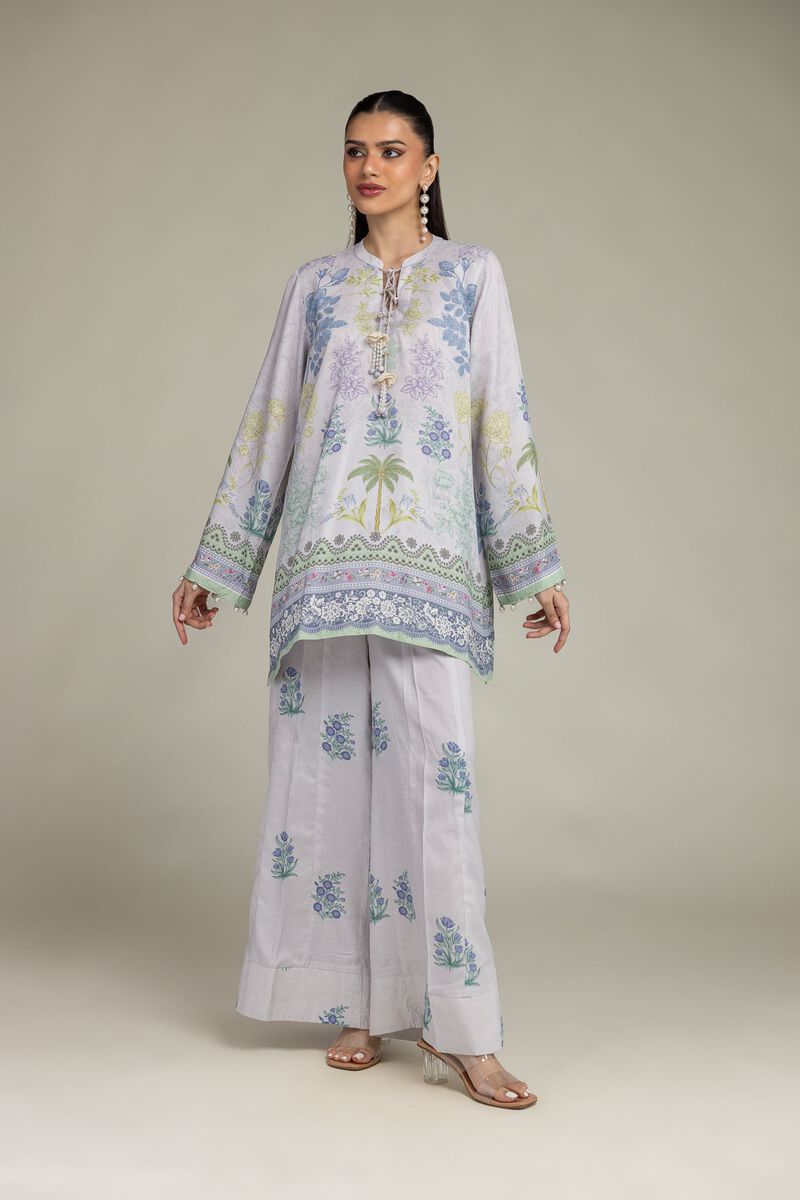 Embroidered | Raw Silk | Floral Silk Pants | USD 35.00