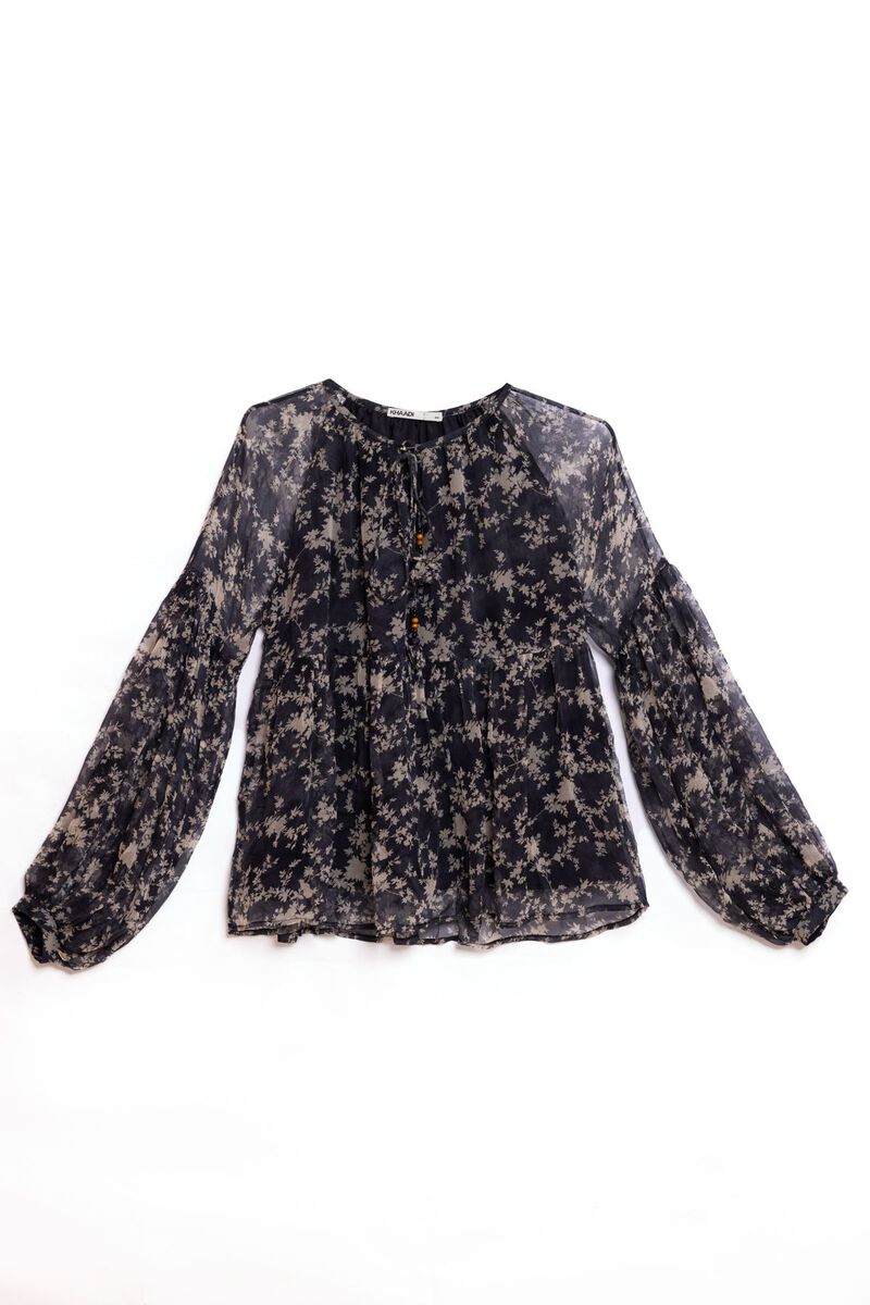 Printed | Chiffon | Blouse | null
