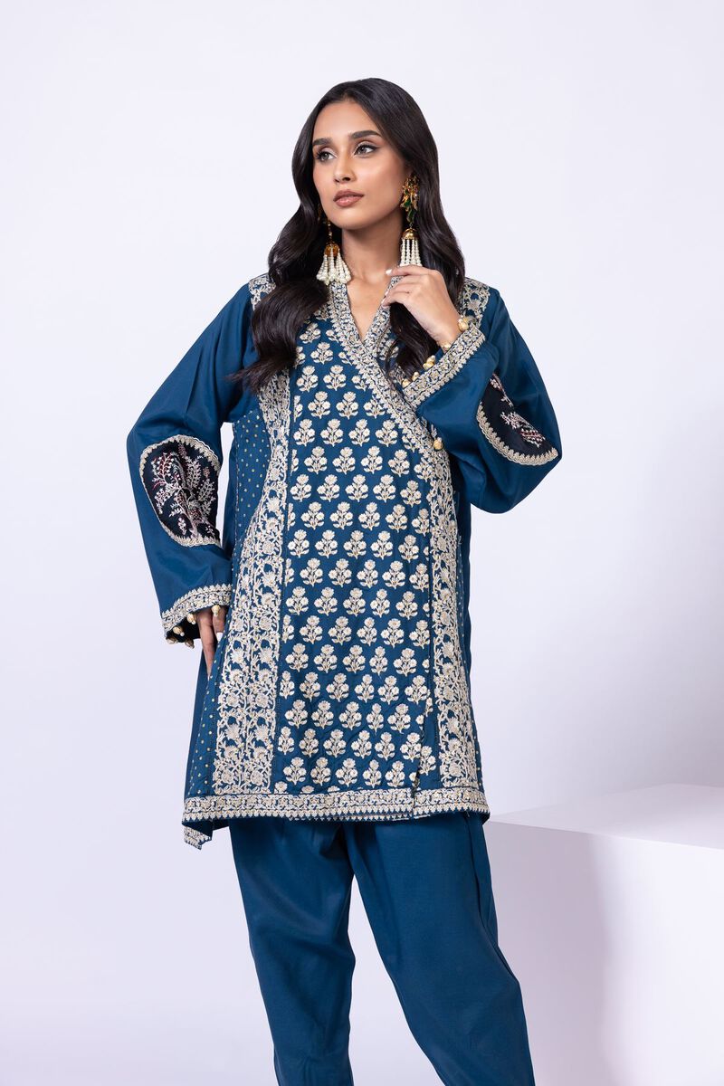 Embroidered | Viscose Oak Silk | Kurta | USD 30.00
