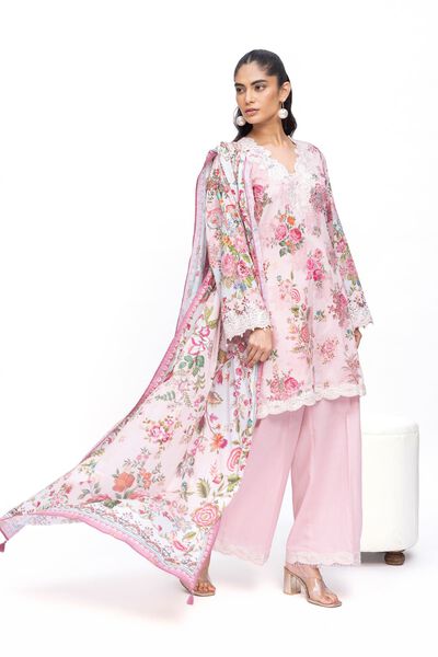 Embroidered | Jacquard | Tailored 3 Piece | USD 85.00
