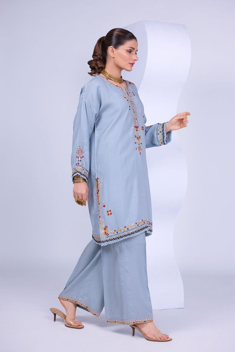 Embroidered | Russian Raw Silk | Kurta | USD 25.00
