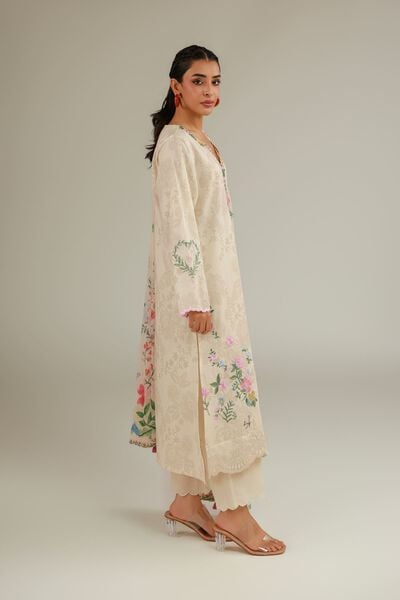 Embroidered | Cambric | Floral Tailored 3-piece | USD 75.00